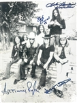 Lynyrd Skynyrd Group Signed Photograph (4/Sigs) (Beckett/BAS)