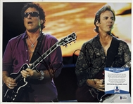 Journey: Neal Schon & Jonathan Cain Signed 11 x 14 Photo (Beckett/BAS)