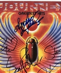 Journey: Group Signed Greatest Hits Album Cover w/ 6 Sigs! (Third Party Guaranteed)