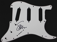 The Cure: Simon Gallup Signed Pickguard (JSA)