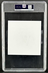 Dave Grohl Signed 5 x 5 Page (PSA/DNA Encapsulated)