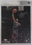 Chris Paul Signed 8 x 10 Color Photo (Beckett/BAS Encapsulated)