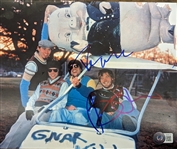 Jackass: Ryan Dunn and Bam Margera Signed 8 x 10 Color Photo (Beckett/BAS)