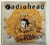 Radiohead Group Signed Pablo Honey Record Album (Third Party Guaranteed)