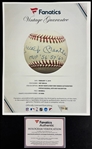 Mickey Mantle Signed & MVP '56 '57 ' 62 Insc. ONL Baseball with BAS GEM MINT 10 Autograph! (Fanatics, Beckett/BAS, PSA/DNA LOAs)