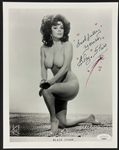 Blaze Starr Signed & Bustfully Yours Inscribed 8 x 10 Photo (JSA) 