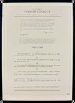 President Dwight Eisenhower Signed 1956 Presidential Appointment For Presidential Advisory Commision to Oval Office! (Beckett/BAS LOA)