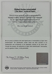 Michael Jordan Signed The Show “Last Shot” Framed Display w/ Impressive 28 Autograph(UDA COA)