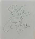 Aretha Franklin In-Person Signed 8 x 10 Page  (Third Party Guaranteed)