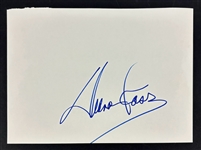 Diana Ross In-Person Signed 8 x 10 Page  (Third Party Guaranteed)