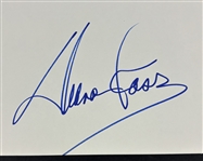 Diana Ross In-Person Signed 8 x 10 Page  (Third Party Guaranteed)