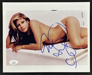 Eva Mendes Signed 8 x 10 Color Photo (ACOA)