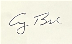 George Bush Signed 3 x 5 Index Card (PSA/DNA Encapsulated)