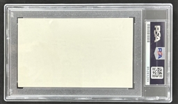 George Bush Signed 3 x 5 Index Card (PSA/DNA Encapsulated)