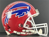 Jim Kelly Signed Full Size PROLINE Bills Helmet w/ Machine Gun Inscription! (Beckett/BAS)