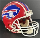 Jim Kelly Signed Full Size PROLINE Bills Helmet w/ Machine Gun Inscription! (Beckett/BAS)