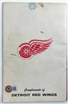 Gordy Howe Signed Red Wings Program (Beckett/BAS)