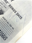 Cassius Clay (Muhammad Ali) Signed Advertisement (Beckett/BAS)