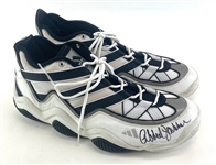 Kareem Abdul-Jabbar Signed & Worn Kobe Bryant 1996-97 Rookie Model Shoes
