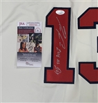 Ronald Acuña Jr. Signed White XL Nike Jersey (JSA)