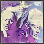 Edgar & Johnny Winter Signed Second Winter Album Cover (Epperson/REAL LOA)
