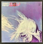 Edgar & Johnny Winter Signed Second Winter Album Cover (Epperson/REAL LOA)