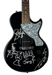 Aerosmith Amazing Fully Band Signed Black Gibson Epiphone Guitar (Beckett/BAS LOA)(Ex. Big Ed Lambert Collection)