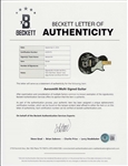 Aerosmith Amazing Fully Band Signed Black Gibson Epiphone Guitar (Beckett/BAS LOA)(Ex. Big Ed Lambert Collection)