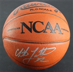 US Dream Team Christian Laettner Signed Rawlings NCAA Basketball (Beckett/BAS)