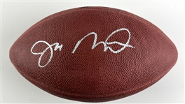 Joe Montana Signed Super Bowl XXIV Leather Game Model Commemorative NFL Football (Third Party Guaranteed)