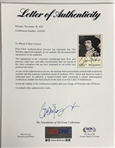 Rare Jimi Hendrix Signed 1969 Cologne Sporthalle Promo Photo Signed during his ONLY In-Store Autograph Session (PSA/DNA & Epperson/REAL)