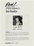 Rare Jimi Hendrix Signed 1969 Cologne Sporthalle Promo Photo Signed during his ONLY In-Store Autograph Session (PSA/DNA & Epperson/REAL)