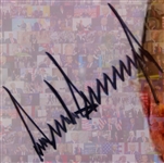 Donald Trump Signed 23 x 23 'Mug Shot' Plexiglas Mosaic Print (PSA/DNA)