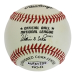 Stan Musial Signed Official National League Baseball with Original UDA Box and Pouch (UDA)