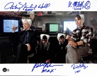 Weird Science Cast SIgned 11 x 14 Photo (4/Sigs) (Beckett/BAS)(Grad Collection)