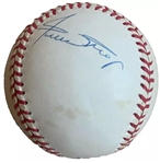 Mickey Mantle, Willie Mays & Duke Snider Near-Mint Signed OAL Baseball (Third Party Guaranteed)