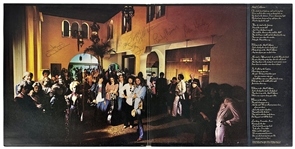 The Eagles Impossibly Rare Vintage Signed Hotel California Record Album (UK Pressing)(c.1977)(Beckett/BAS & Tracks UK LOAs)