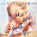 Van Halen Group Signed 1984 Record Album with All 4 Members (Beckett/BAS & Epperson/REAL LOAs)