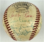 1956 Brooklyn Dodgers (NL Champs) Team Signed ONL Baseball with Robinson, Drysdale, Reese, Hodges, etc. (JSA LOA)