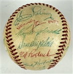 1956 Brooklyn Dodgers (NL Champs) Team Signed ONL Baseball with Robinson, Drysdale, Reese, Hodges, etc. (JSA LOA)
