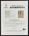 The Who Group Signed Who by Numbers Album Cover - One of Just a Couple Authentic Examples Known to Exist! (4 Sigs)(Beckett/BAS LOA)(Tracks LOA)