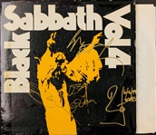 Black Sabbath: "VOL4" Group Signed Album (4/Sigs) (PSA/DNA)