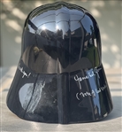 Star Wars: Dave Prowse & James Earl Jones Dual Signed & Inscribed Darth Vader Helmet (SWAU LOA)