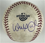Walker Buehler Game Used & Signed OML Baseball :: Used 3-28-2019 in Opening Day Game LAD vs. AZ ! (MLB Authentication & PSA/DNA)