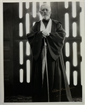 Star Wars: Sir Alec Guinness Superb Signed 8 x 10 B&W Photo as Obi Wan Kenobi (Beckett/BAS LOA)