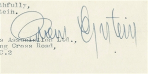 Brian Epstein 1963 Signed NEMS Enterprises Letter (UK) (Tracks LTD)