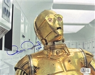 Star Wars: Anthony Daniels Signed 8" x 10" Color Photo as C-3PO from "A New Hope" (Beckett/BAS)