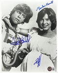 The Hamill Family: Mark Hamill, Marilou Hamill & Nathan Hamill Signed 8" x 10" Photo (Beckett/BAS LOA)