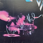 Van Halen RARE Fully Group Signed Vintage Debut Album Cover (JSA LOA)