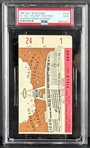 1967 MLB All-Star Game Ticket Stub (PSA/DNA Good 2)